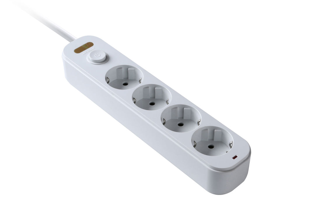 Individual Switch Universal Electric Extension Power Socket (GH4W)