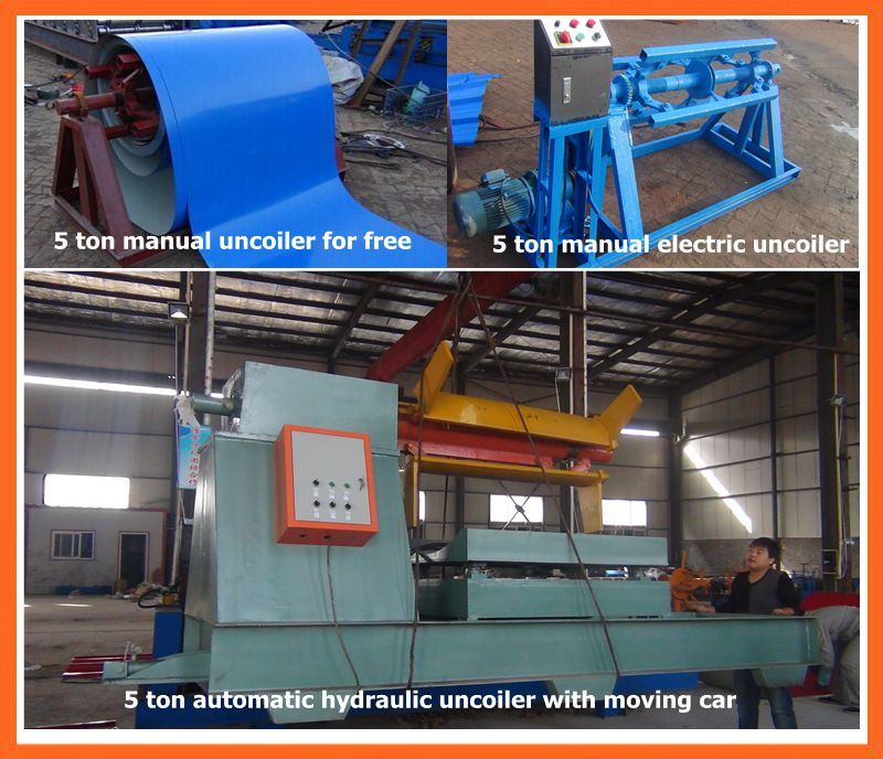 Dx Glazed Tile Roof Panel Roll Forming Machine