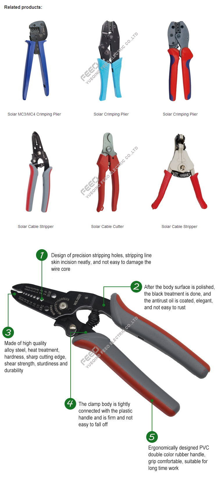 China Supplier Precision Solar Cable Stripper with Cost Price and CE High Quality