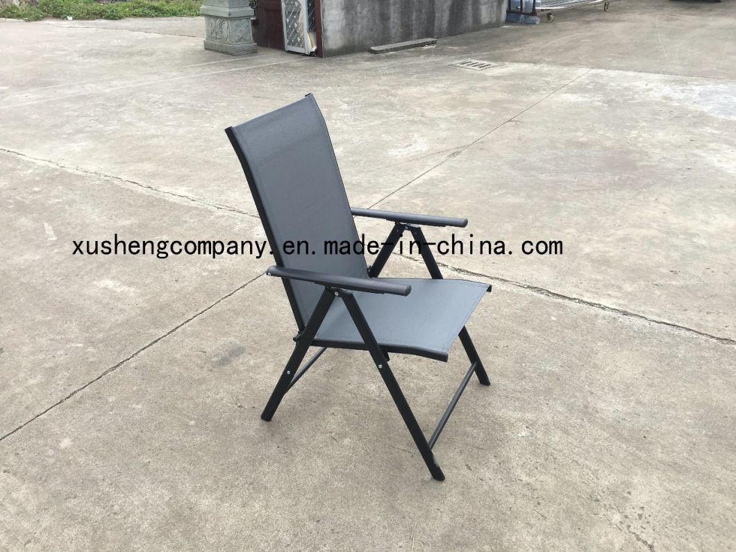 Folding Steel Chair for Garden Furniture and Outdoor Furniture Beach Chair