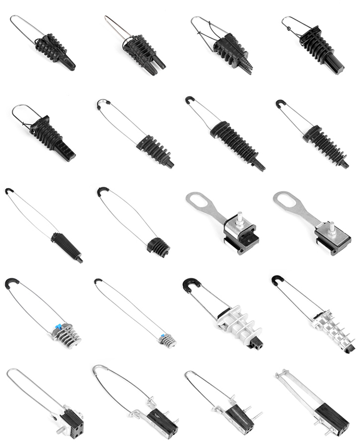 Dead End Anchoring Clamp, Tension Clamp for Aerial Bundled Cable