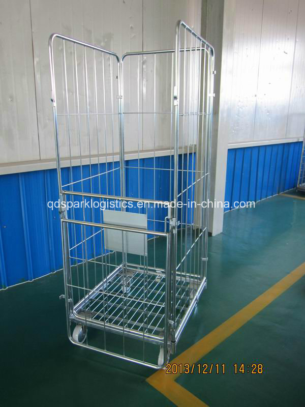 Four Sides Roll Wire Mesh Container