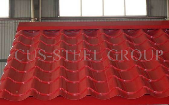 Color Coated Metal Roof Sheet/Pre-Lacquered Metal Roof Profile