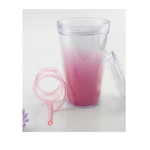 The Most Popular and The Cheapest Plastic Cup with Straw