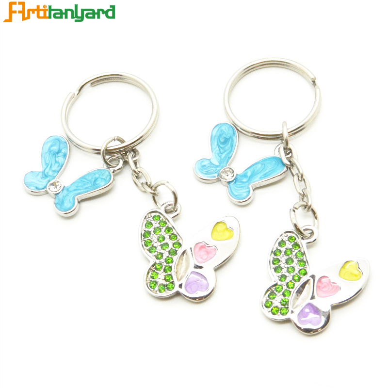 High Quality Custom Metal Keychain with Gift