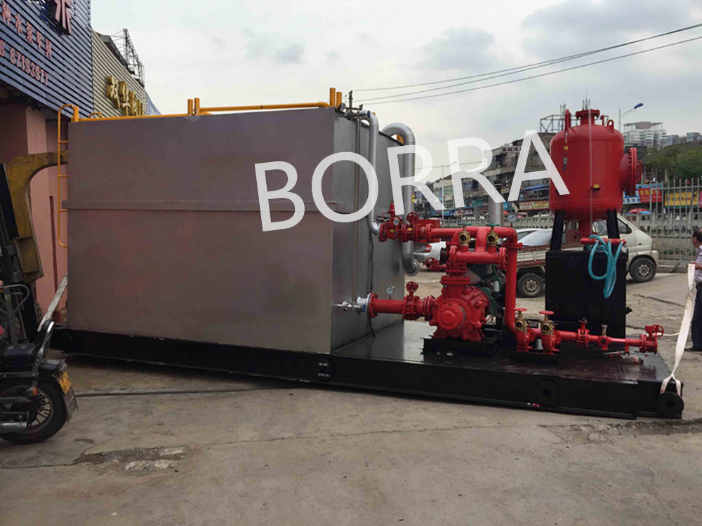 Diesel Water Supply Equipment with Water Tank Fire Fighting Pump