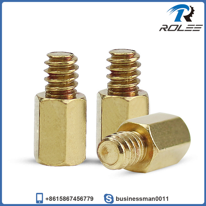 Brass Fully Threaded Female Hex Standoffs