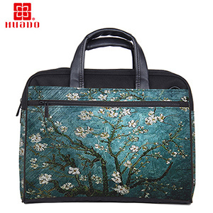 Black Business Bag Travel Handbag Laptop Bag for Draw-Bar Frame Trolley Bag