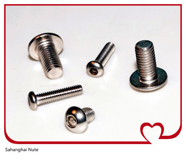 Socket Button Head Screw ISO7380, Stainless Steel 304 316