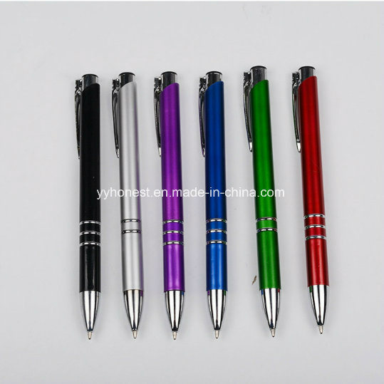 Wholesale Promotional Customized Logo Clip Aluminum Metal Ballpen