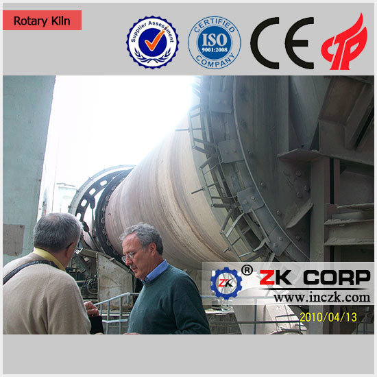 Dolomite Calcining Rotary Kiln for Metal Production Line
