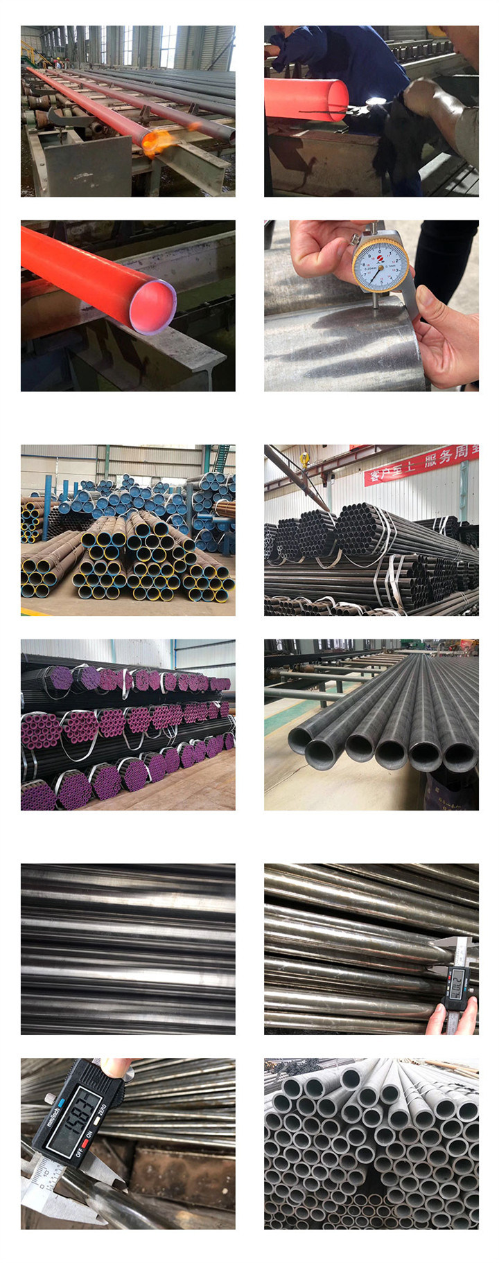 Hot Rolled ASTM A106 Gr. B Seamless Carbon Steel Pipe