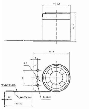 12V Police Siren Piezo Siren Police Electronic Sirens