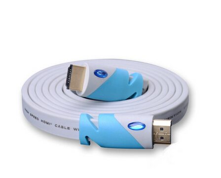 10ft Premium Gold High Speed V1.4 Flat HDMI Cable 3m