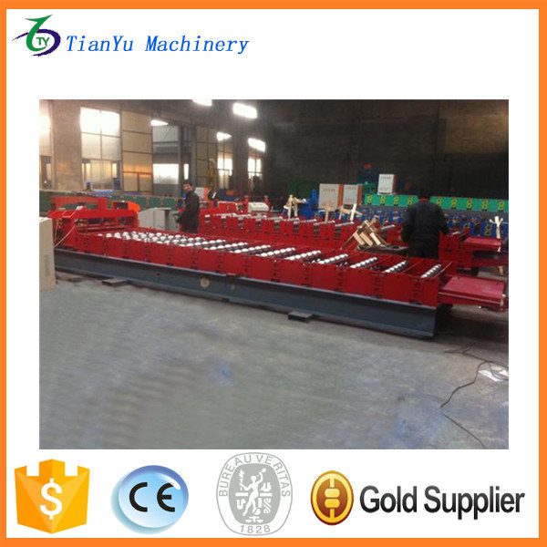 Full Automatic Metal Glazed Roofing Tiles Rolling Making Machine