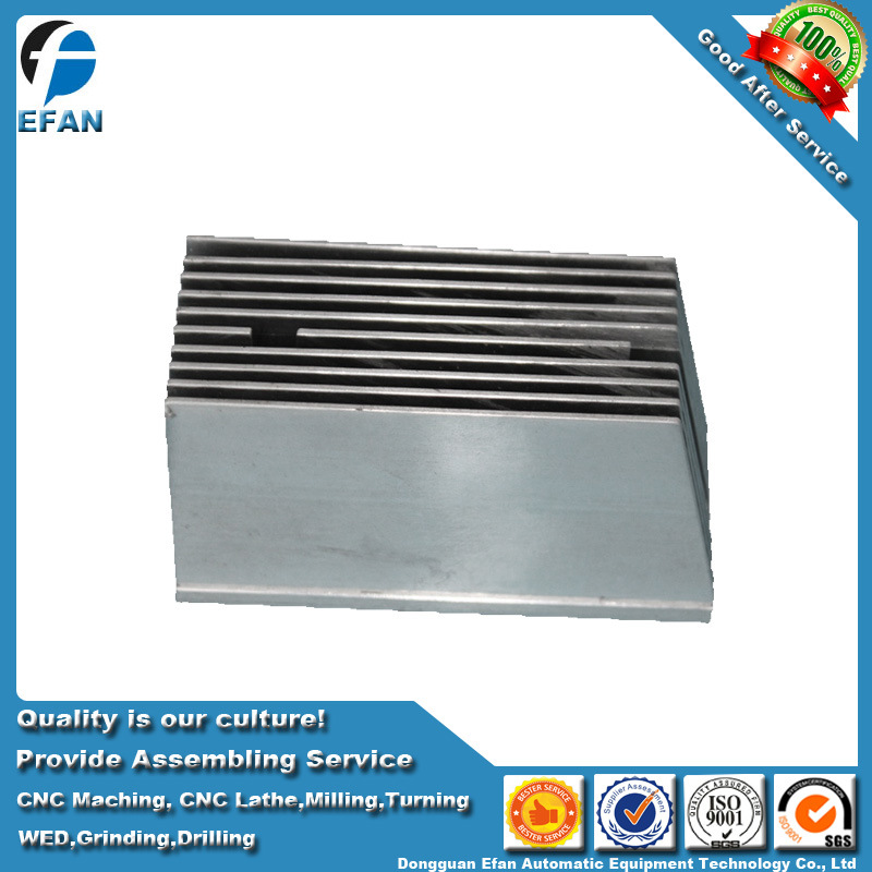 Aluminum Profile Cooling Fin CNC Milling Machining Mechanical Processing Spare Part