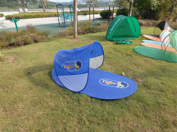 2016 Summer Blue Sea Sun Shade Tent Foldable Beach Mat