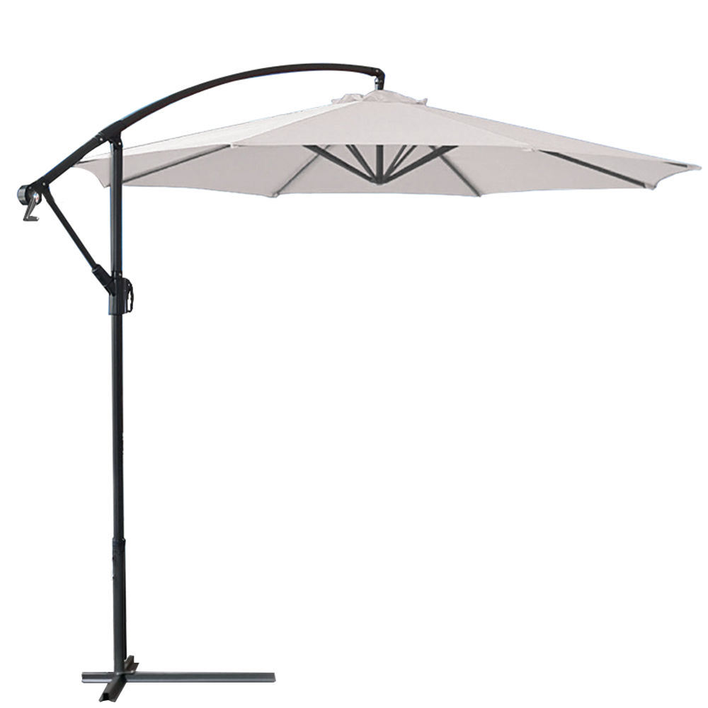 Hz-Um82 10FT Banana Umbrella Garden Hanging Parasol