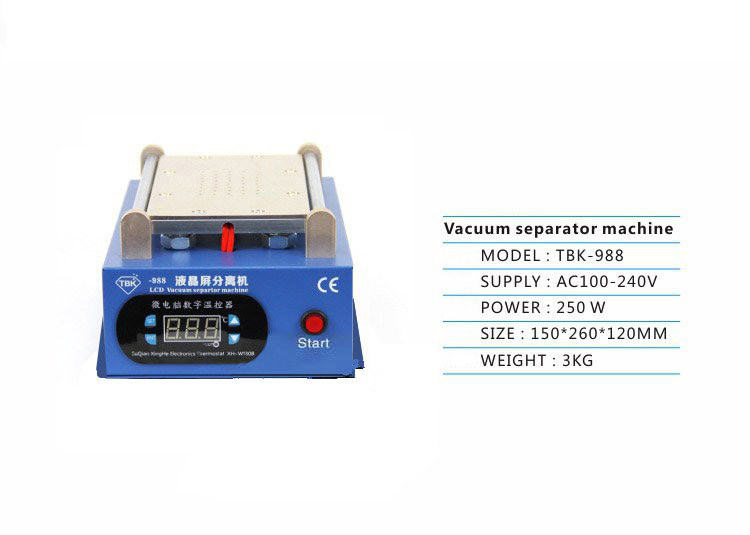 New Tbk Full Kit LCD Refurbish Machine LCD Repair Machine Oca Lamination Machine