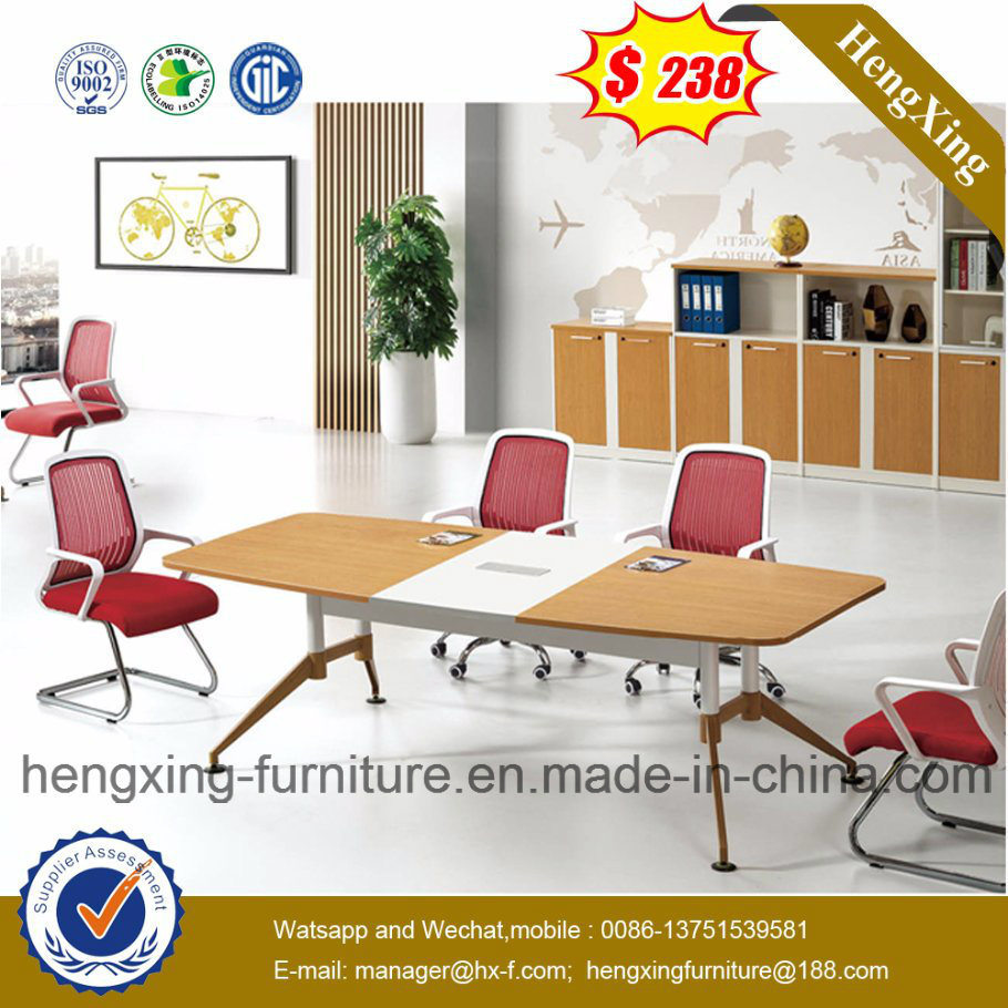 Modern Design Oak Color Office Conference Table (HX-CF003)