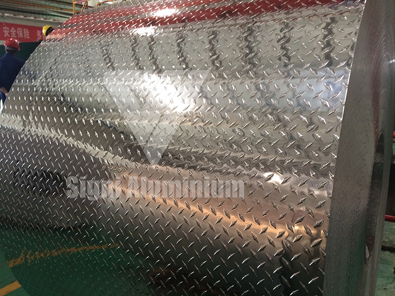 2 Bar Embossed Aluminum Sheet Suppliers