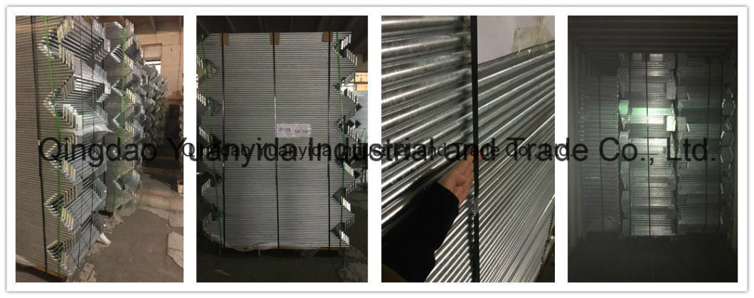 Dipped Galvanized Supermarket and Warehouse Roll Containers Hand Trolley Cart