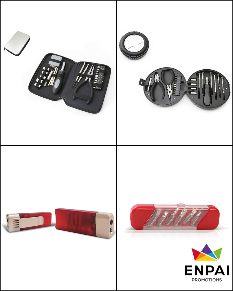 Logo Customized House Hold Mini Gift Tool Set for Promotion Cheap Metal Tool Kit