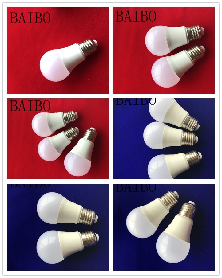 High Quality Transparent A60 Lamp LED, E27 LED Bulb