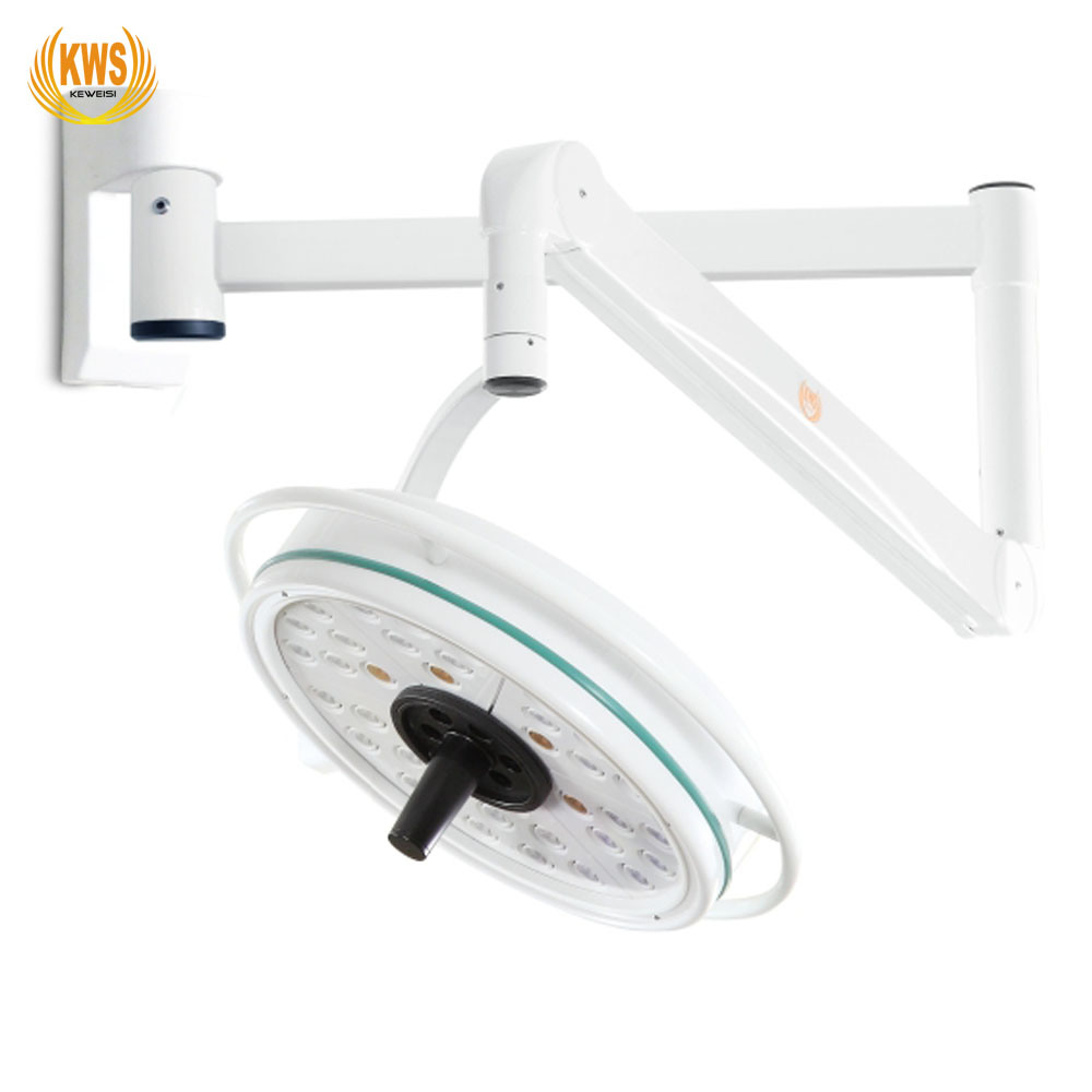 108W LED Medcial Shadowless Wall-Mounted Operating Light Hanging Examination Light