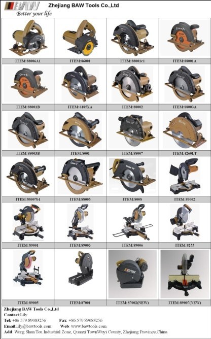 CE 4'' 1350W Multi-Function Circular Saw Power Tool