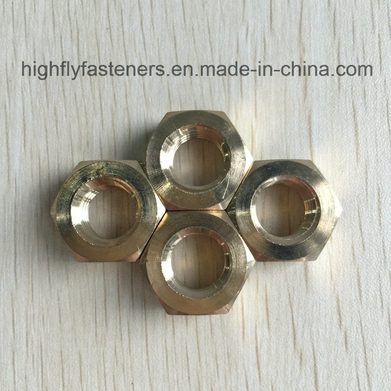 DIN 934 Brass Hex Furniture Nut