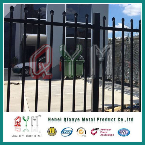 Black Welded Wire Fence Mesh Panel /Metal Picket Welded Fence