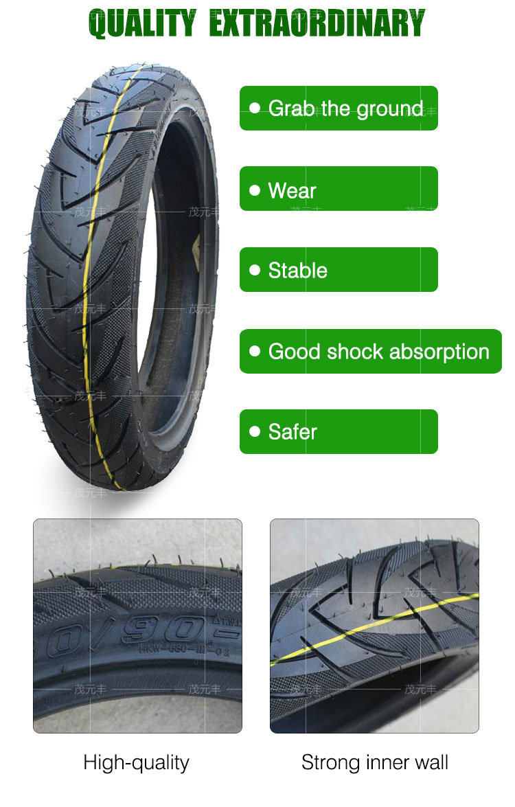 Street Standard Motorcycle Tyres 80/90-14