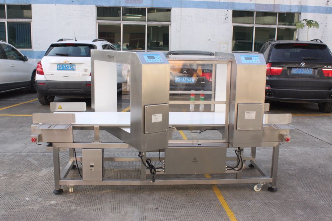 High Sensitivity Double Tunnel Metal Detector Machine