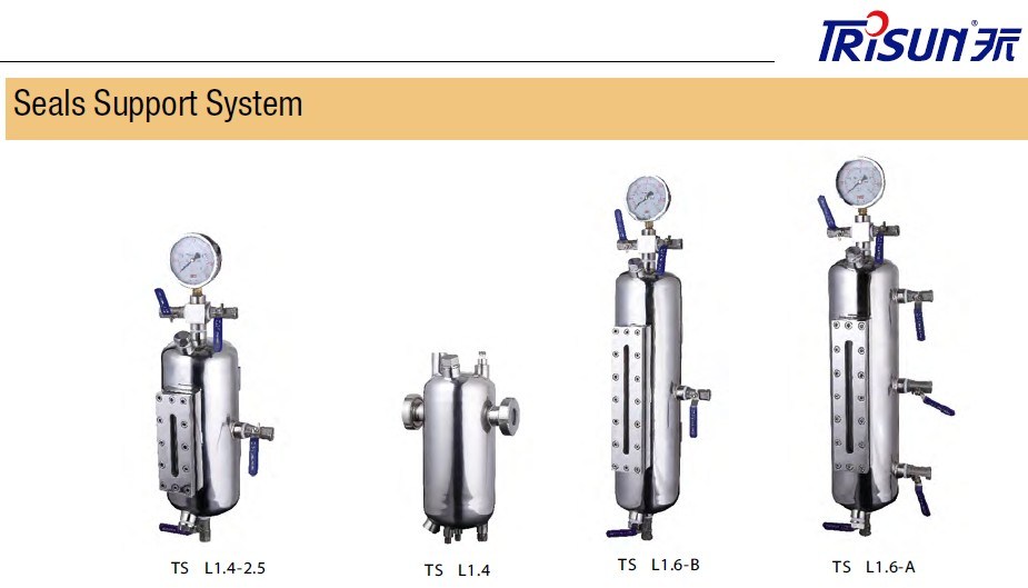 Thermosiphon Tank for Double Cartridge Seal, Cooling Tank Flush System