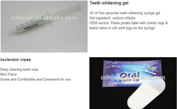 Non Peroxide Teeth Whitening System Teeth Whitening Kit