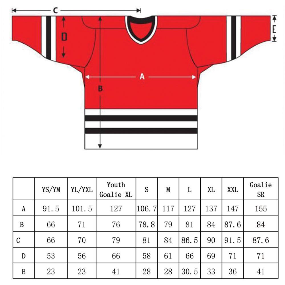 Cheap Custom Sublimated Ice Hockey Jersey Sewing Pattern