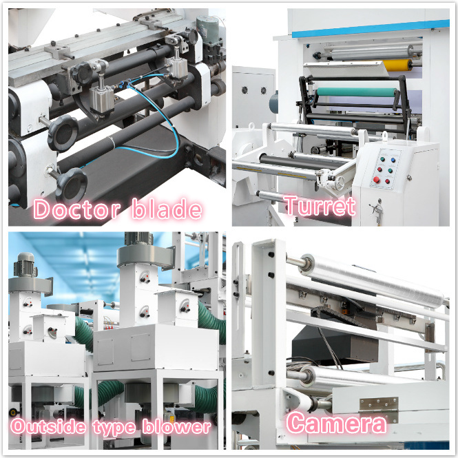 High Speed Rotogravure Printing Machine for Plastic Paper