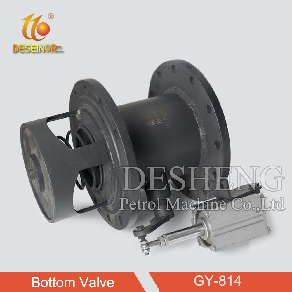 Carbon Steel Bottom Valve Used for Tank Trucker Parts