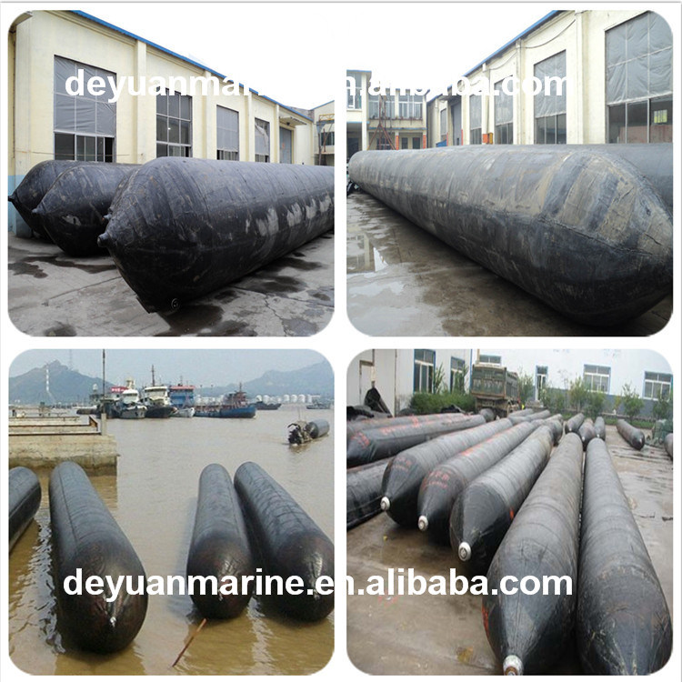 BV Certificate Pneumatic Rubber Ship Launching Airbag for Sale