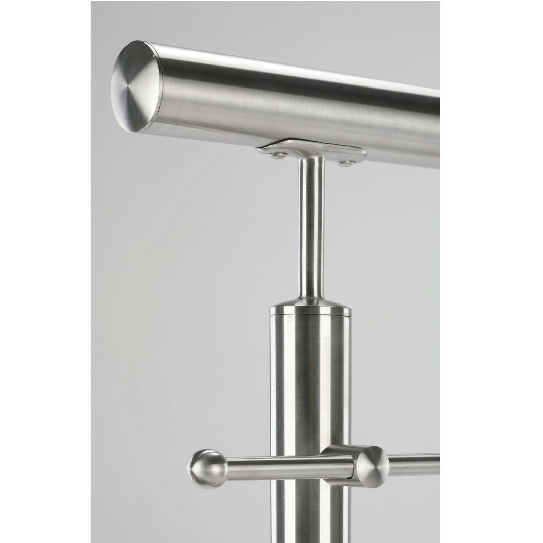 Handrail Round End Cap Stainless Steel