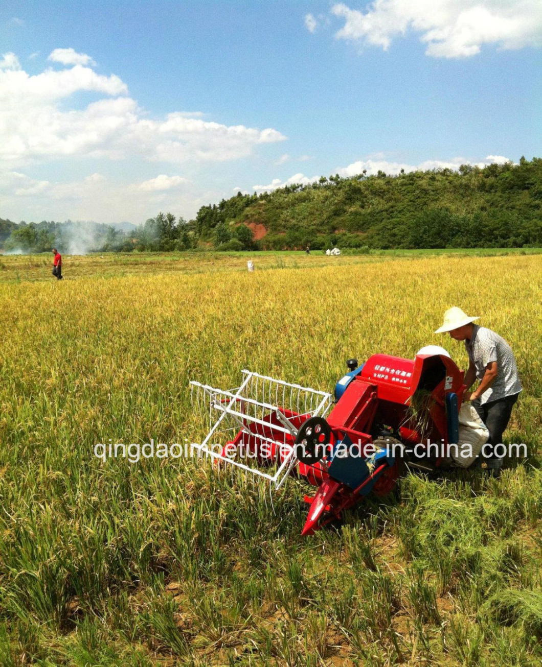 China Best Factory Supply Mini Rice&Wheat Combine Harvester