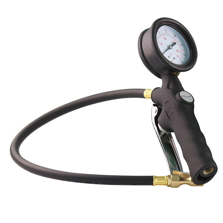 Tyre Inflator with Dial Gauge for Car Bus Truck