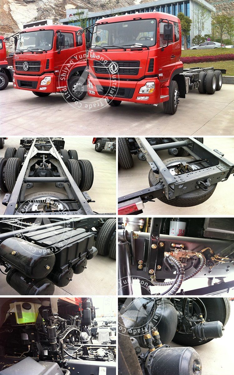 Dongfeng 8 Ton 4 Arms Telescoping Boom Crane 6X4 10 Wheels 16 Ton LHD Truck Mounted Crane