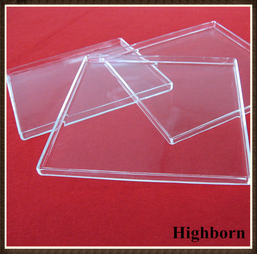 Clear Customized Square Quartz Petri Dish