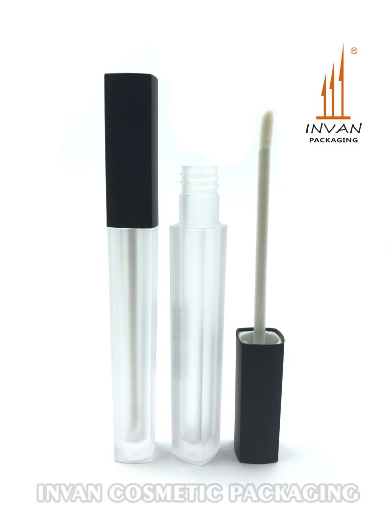 New Design Cosmetic Packaging Slim Tall Lip Gloss Tube for Makeup