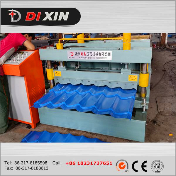 Steel Tile Type and New Condition Roll Forming Machine