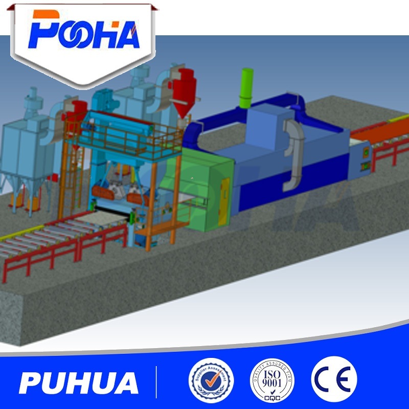 Roller Type Shot Blasting Machine for Thick Plate Cleaning