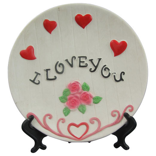 Ceramic Craft Plate for Home Decoration