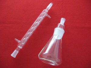 Customized Quartz Glass Condenser Borosilicate Glass Condenser